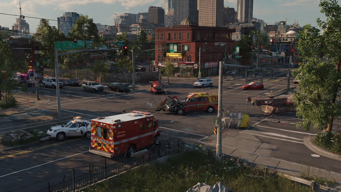 The Sudden Angle of the Two Paths: Reflections on a Fractured Urban Intersection