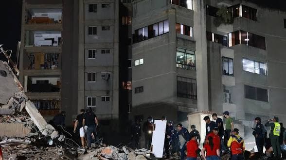 Venezuela reeling after powerful twin earthquakes kill at least 32 people as promises of aid pour in