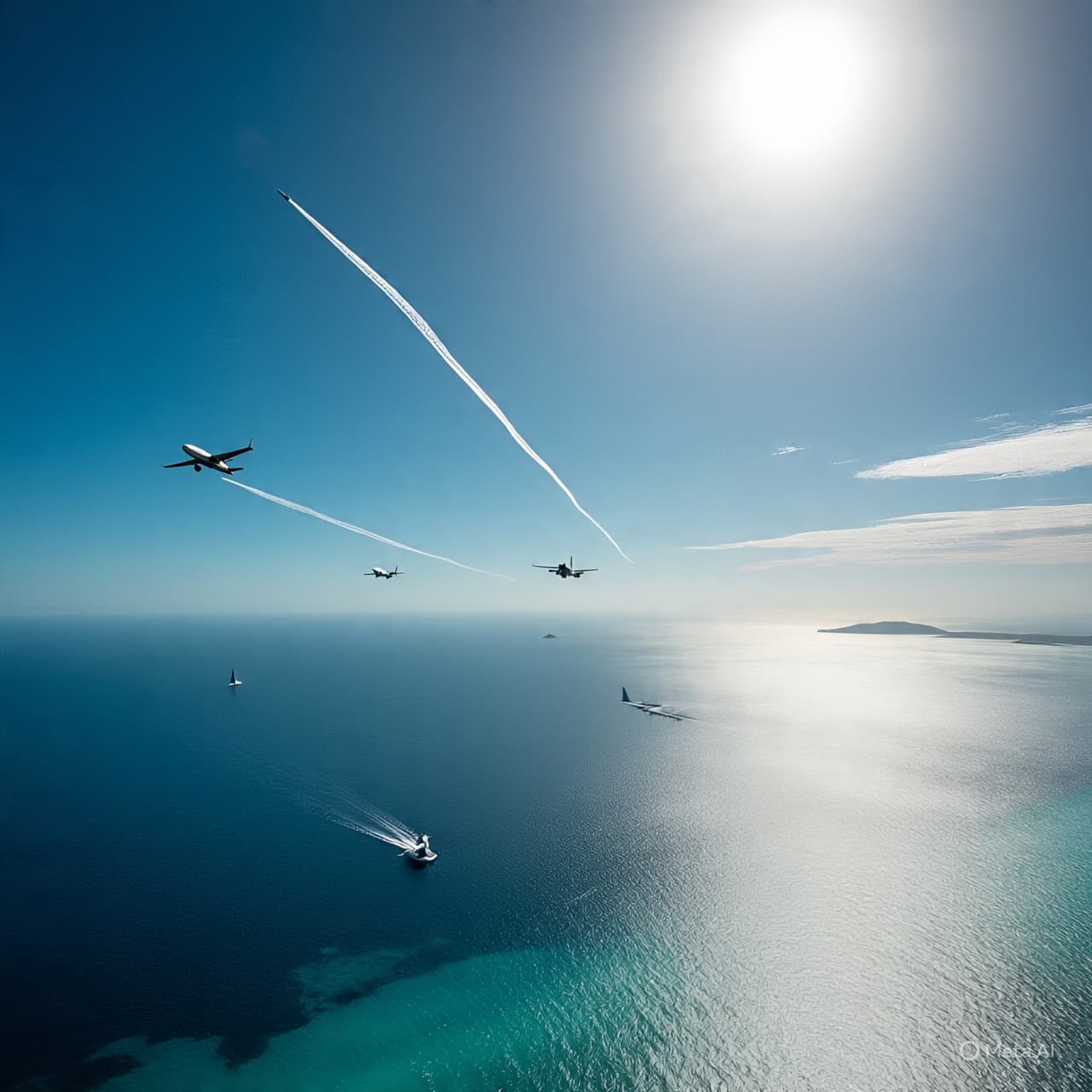 When the Sky Was No Longer Empty: A Moment Above the Caribbean