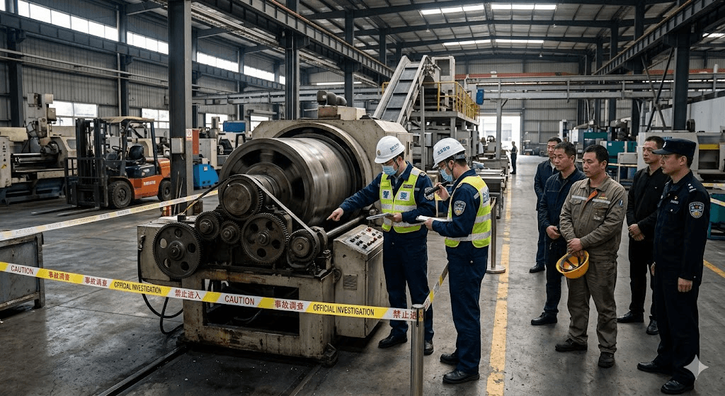 Factory Tragedy: 39-Year-Old Worker Dies After Being Pulled into Rotating Machinery in Ningbo