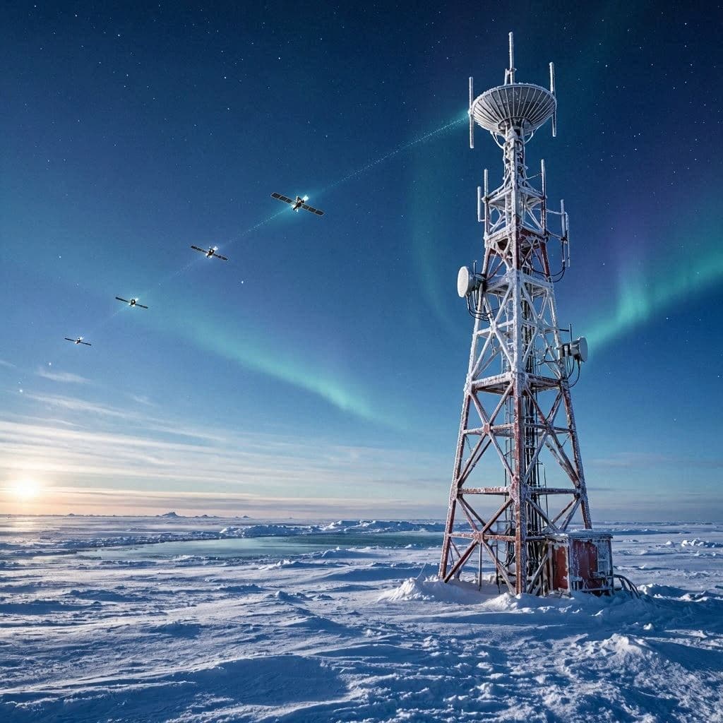When Remote Regions Are Connected Through Invisible Space Networks
