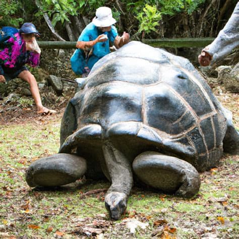 Seychelles giant tortoise numbers hit record 180,000 in conservation triumph