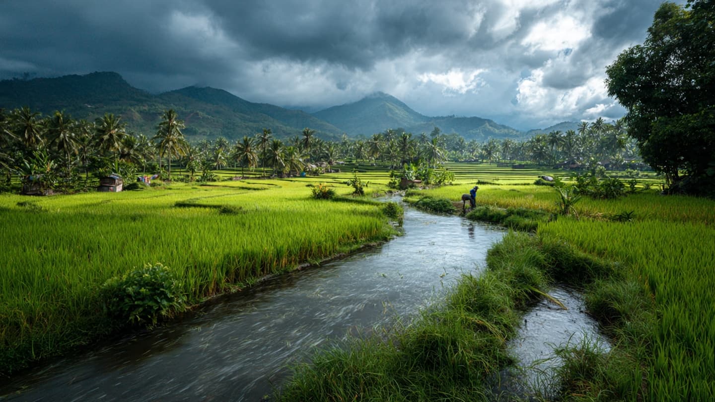 Between Heat and Harvests, Indonesia Watches Its Tropical Climate Change the Rhythm of Everyday Food Production
