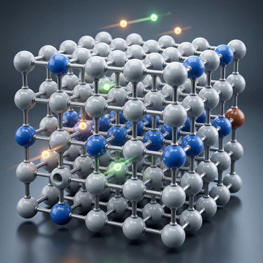 Even Solid Crystals Can Hide the Rhythm of Flowing Rivers