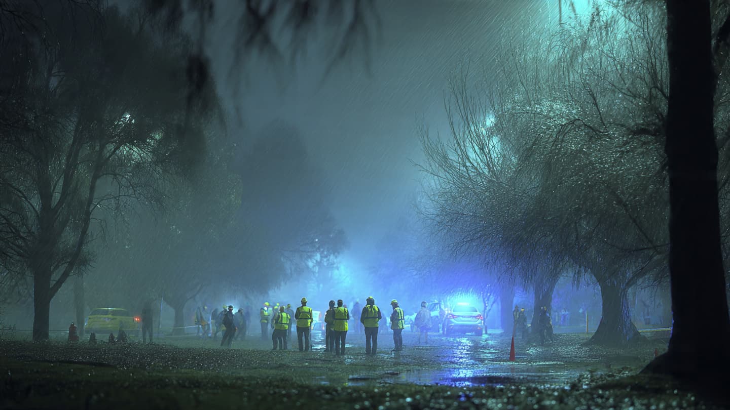 Through Rain and Darkness, Hope Continued Walking Forward