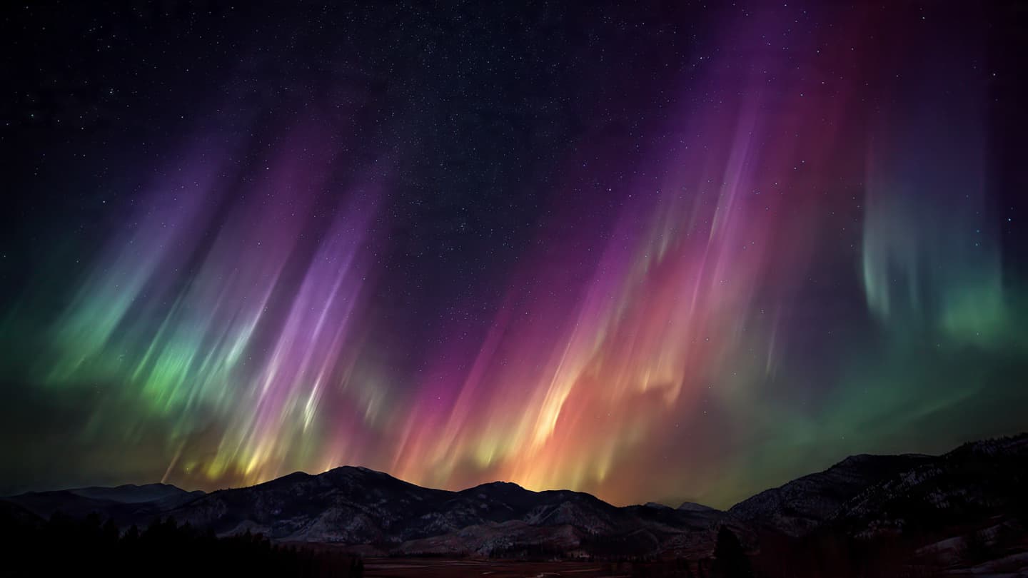 When the Sun Sends a Storm That Lights Up the Entire Sky