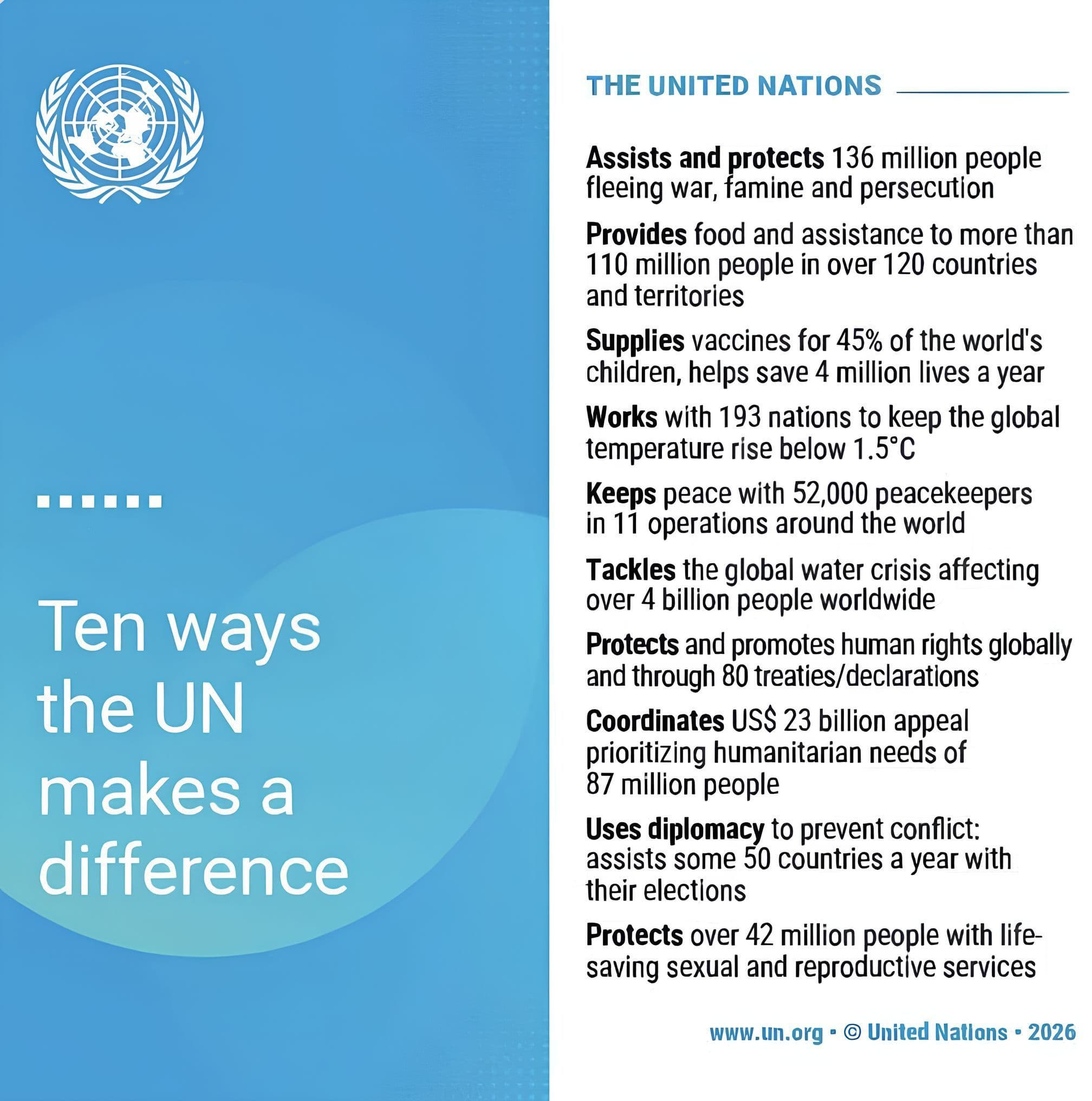 United Nations Highlights Global Impact of Humanitarian Work
