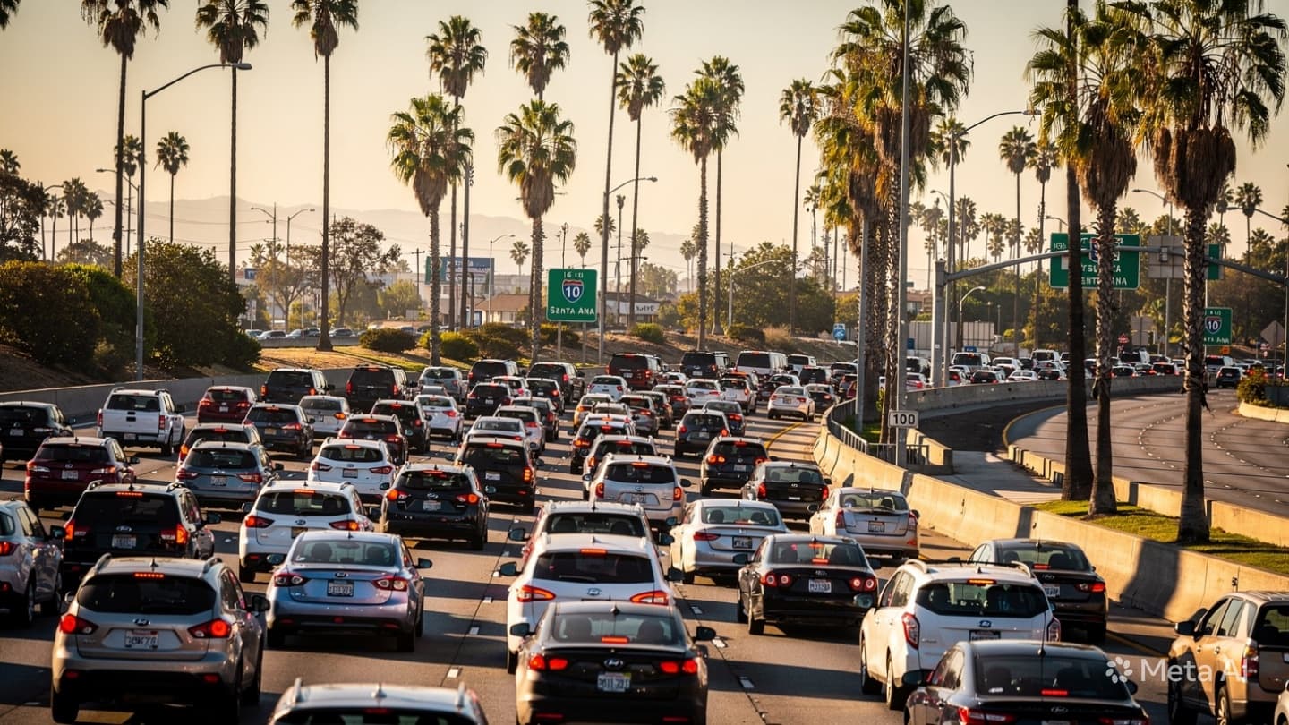 California Traffic Tragedy: One Person Killed in Violent Highway Collision Near Los Angeles Today
