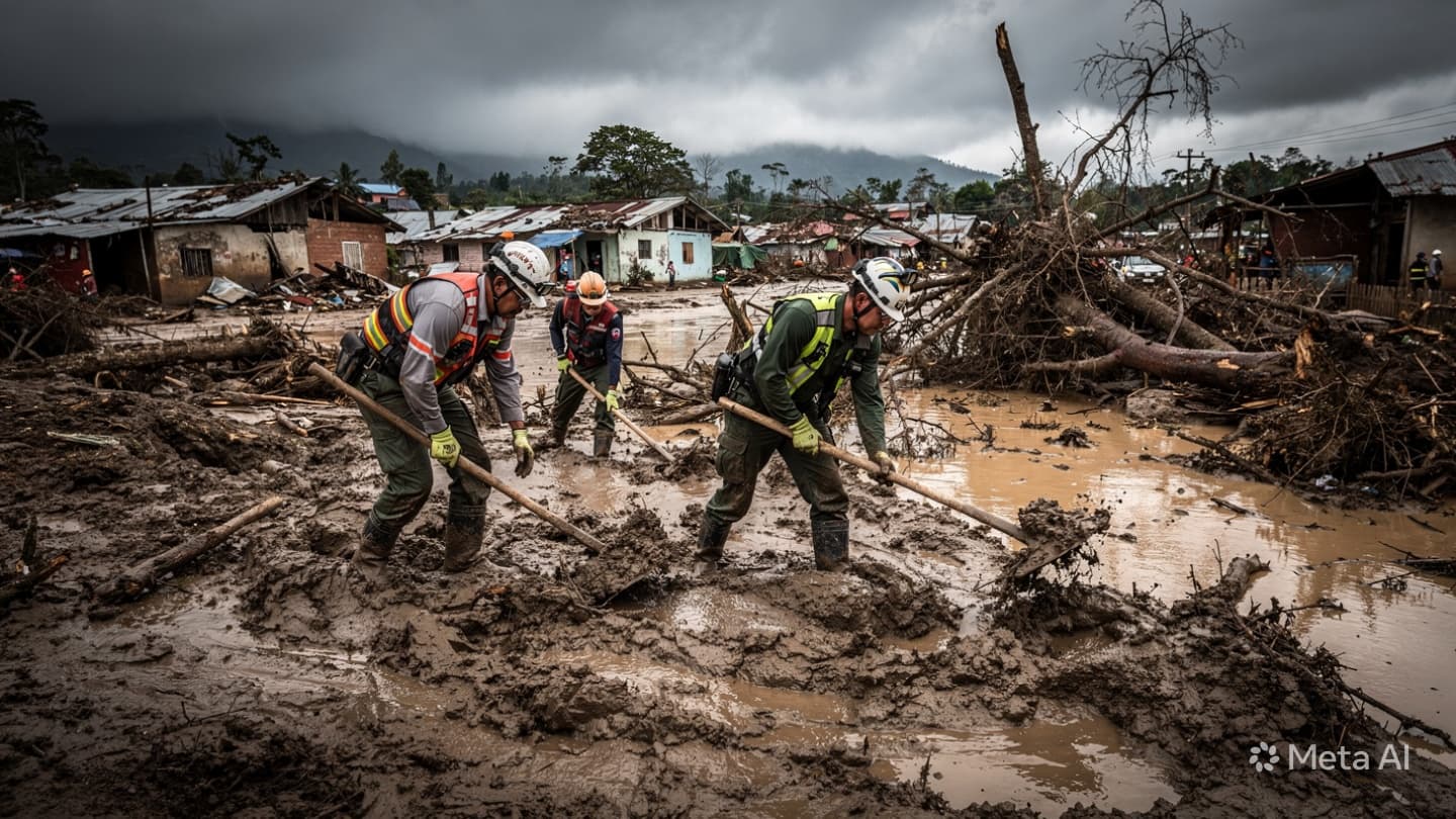 Fatal Landslide Hits Kayin: Two Found Dead As Search Continues In Southeastern Myanmar Region