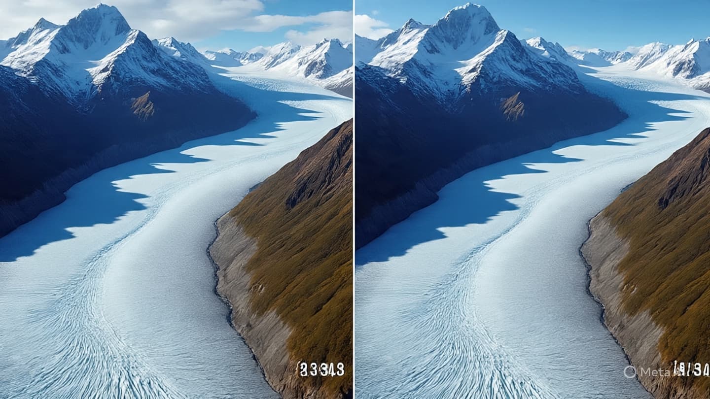 When glaciers remember less, what does the silence of ice reveal?