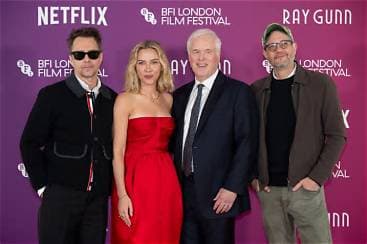 Sam Rockwell at the London Premiere of Ray Gunn