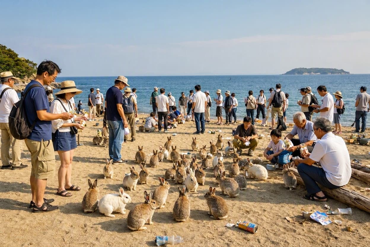 Balancing Act: Preserving Japan’s Rabbit Island