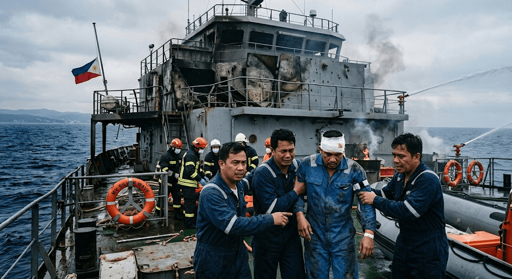 Tragedy at Sea: Two Filipino Seafarers Killed, 12 Injured in Black Sea Drone Strikes