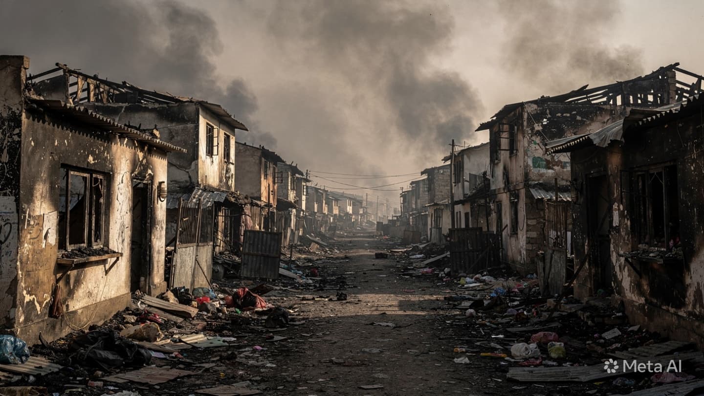 Fatal Fire in Manila: Two Confirmed Dead Following Residential Blaze in Slum Area Today