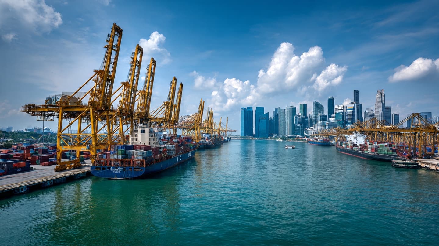 Between Singapore Ports And Asian Economic Currents, A City Builds Future Trade Pathways