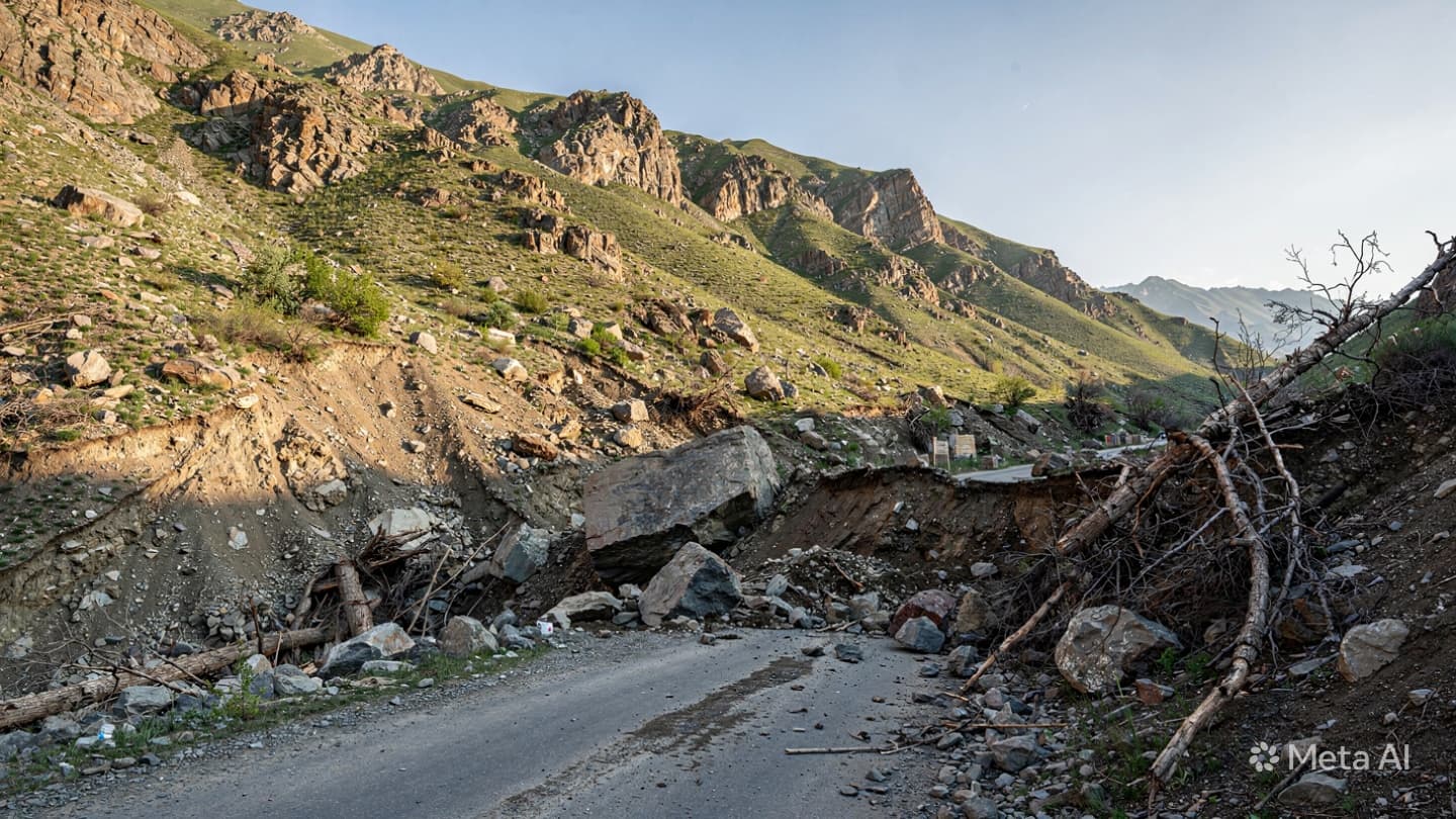 Kyrgyzstan Landslide Crisis: Dozens Left Homeless and Injured After Destructive Earth Movement Strikes Region
