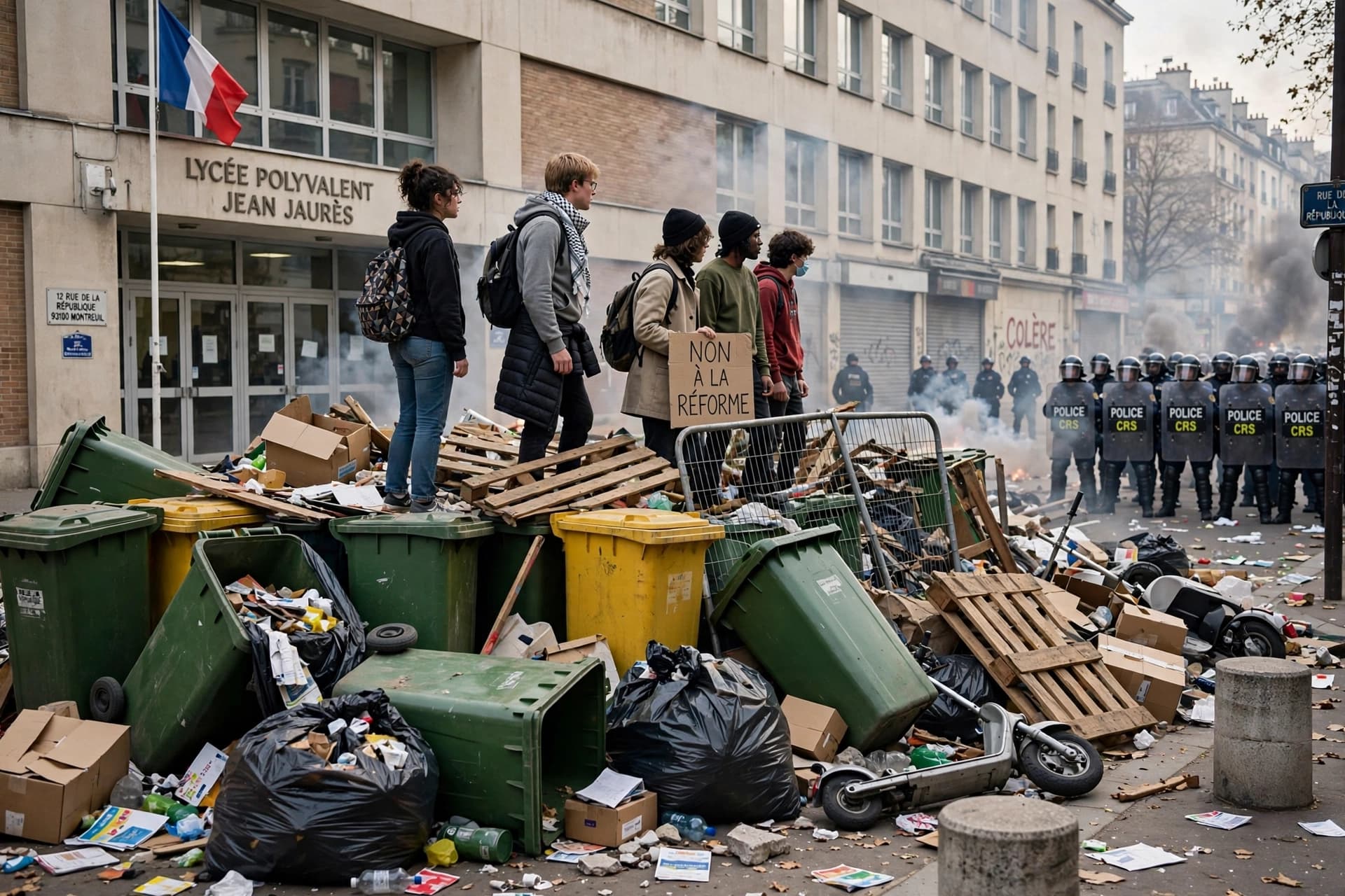 Strikes, Barricades, and Fiscal Turmoil: France in Crisis 