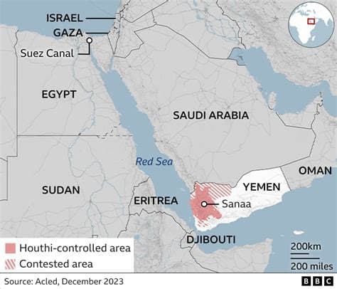 Saudi-Led Coalition Strikes Oil Depot Near Yemen’s Capital as Houthi Threats Escalate