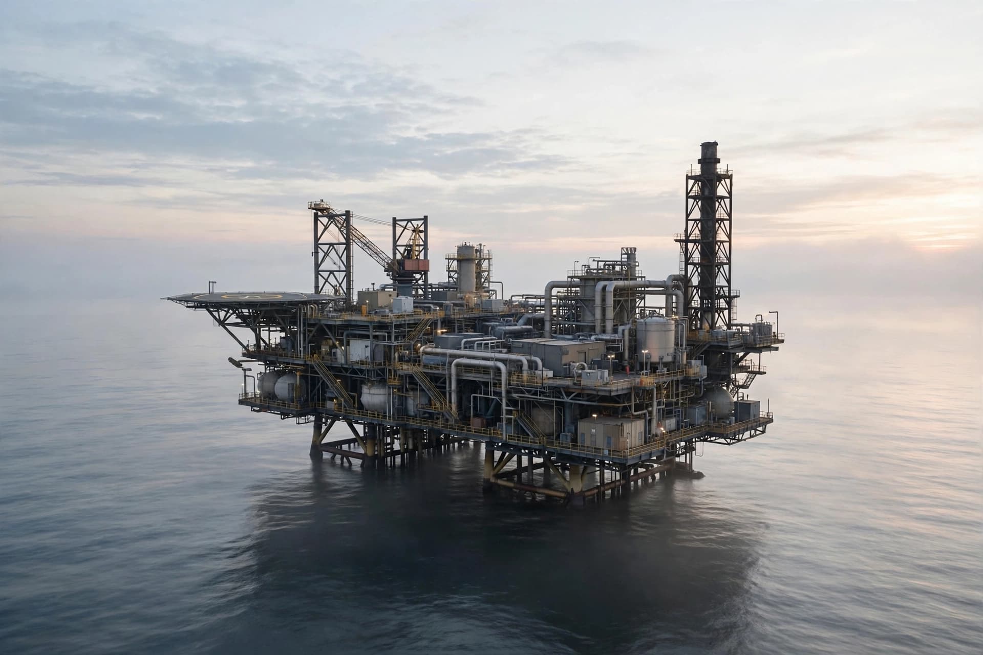 What does it mean to protest a gas field from its own deck?