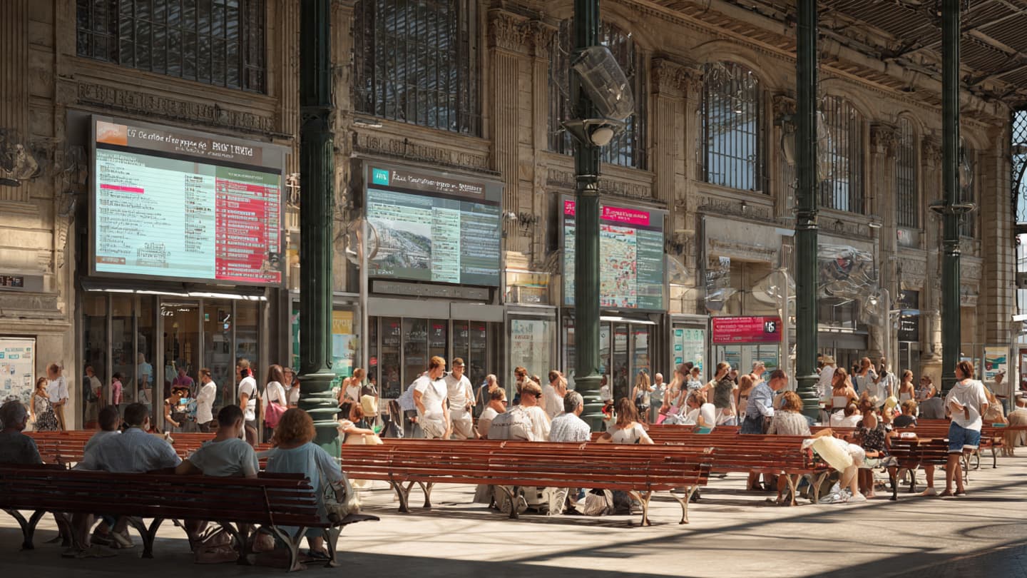 Extreme Heat Disrupts Transport, Schools and Power Across France