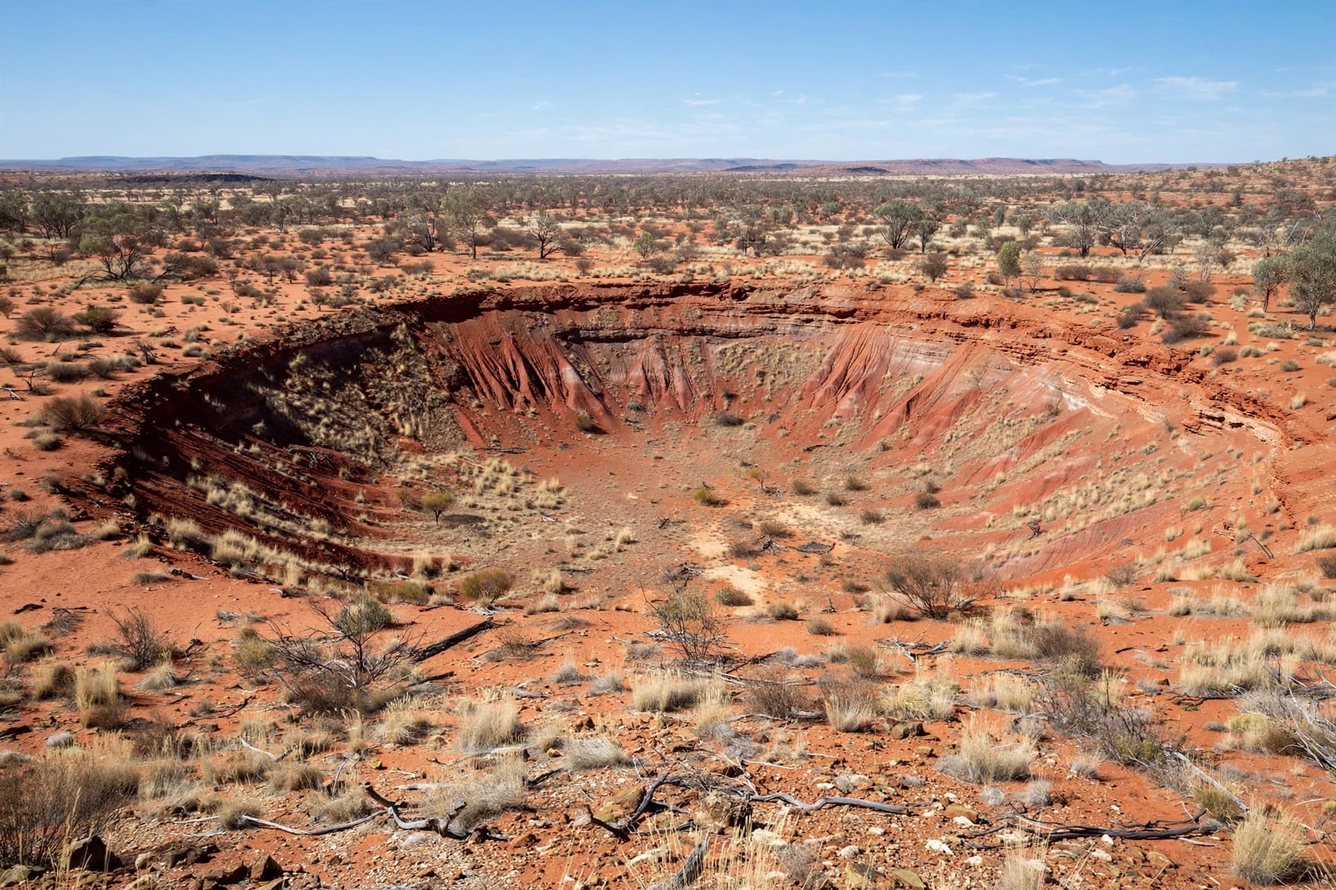 Serendipity in the Outback: Uncovering a Meteorite Impact