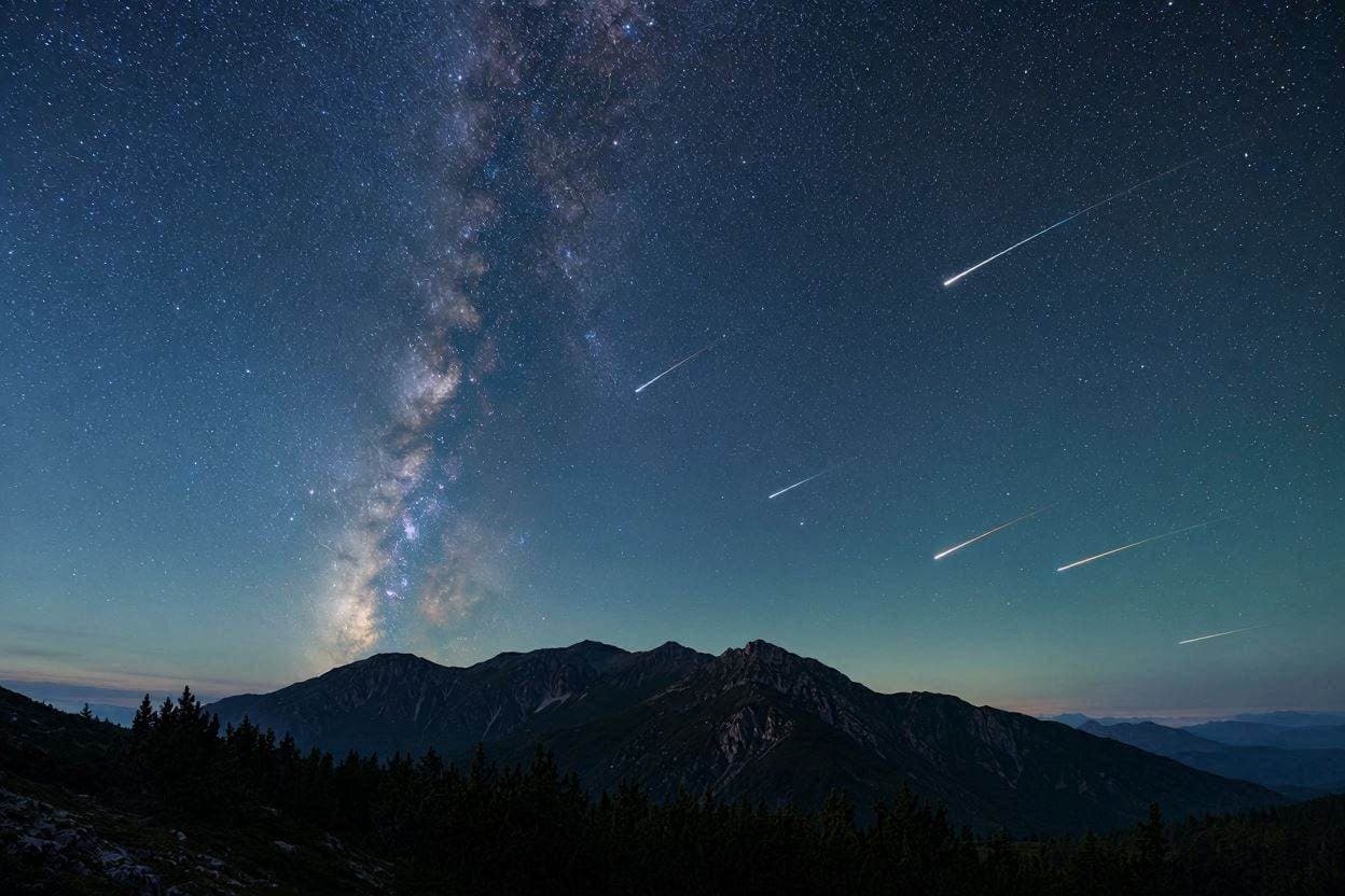 Under the Perseids: A Summer Night Tradition