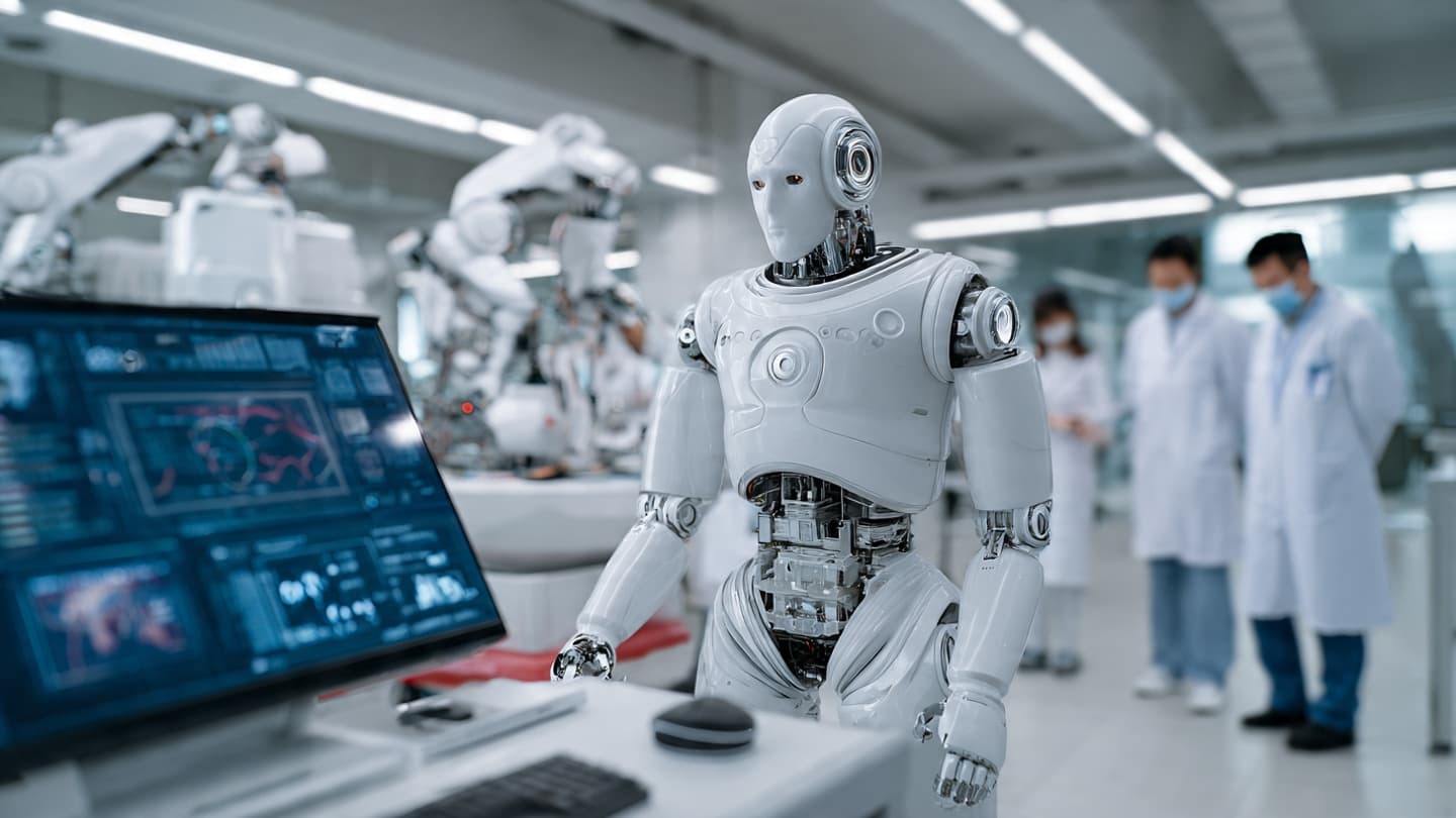 Across China’s Technology Labs, Artificial Intelligence Moves Beyond Screens Toward Robots That Can Touch the World