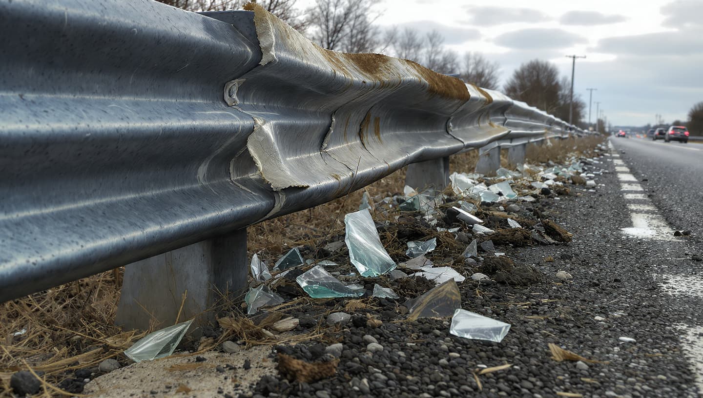  The Sudden Stillness of Traffic, How a Morning Crash Delayed the Regional Flow