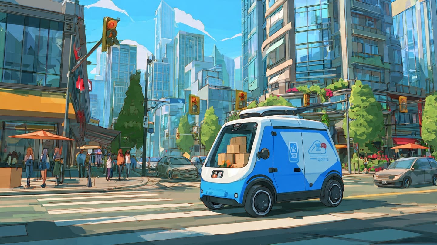 American Logistics Companies Expand Autonomous Delivery Technology