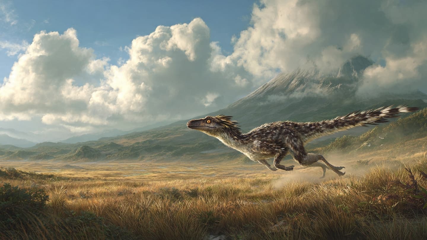 A Feathered Clue From Canada That Blurs the Line Between Bird and Dinosaur