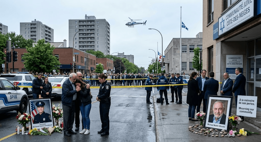A Neighborhood in Shock: Montreal Officer and Civilian Dead After Midday Gun Battle in Côte-des-Neiges.
