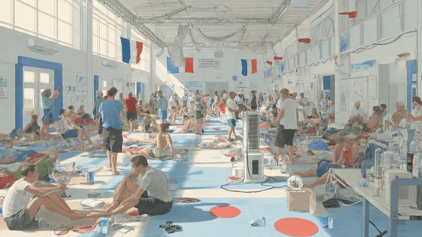 France Expands Heat Emergency Measures as Third Heatwave Continues