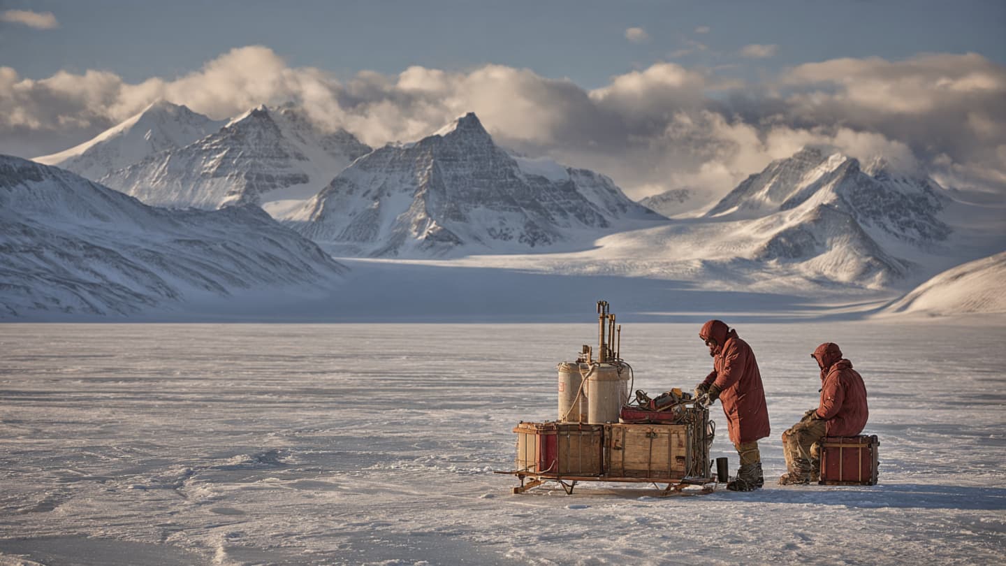 Beneath Ancient Ice, Life Waited for Another Moment
