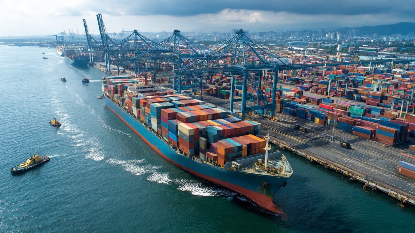 Morning Light Across Shipping Routes Reflects Indonesia's Enduring Export Strength Through Uncertain Global Economic Seasons Ahead