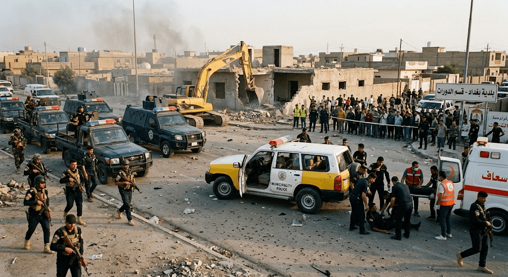 Baghdad Municipality Police Chief Killed, Several Officers Wounded in Thursday Attack