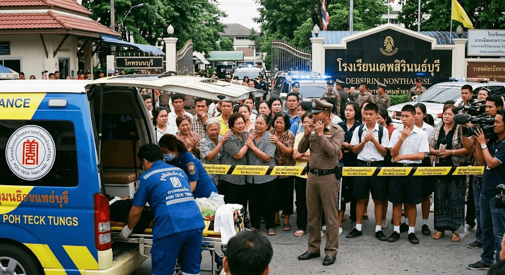 7 Dead, 15 Injured After 14-Year-Old Gunman Opens Fire at Debsirin Nonthaburi School