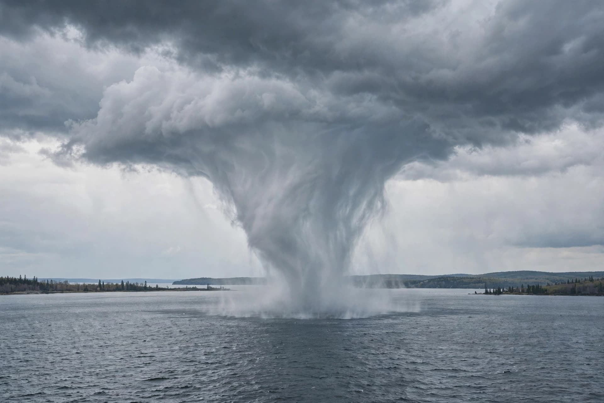 Above Georgian Bay, the Power of Mother Nature Made Visible