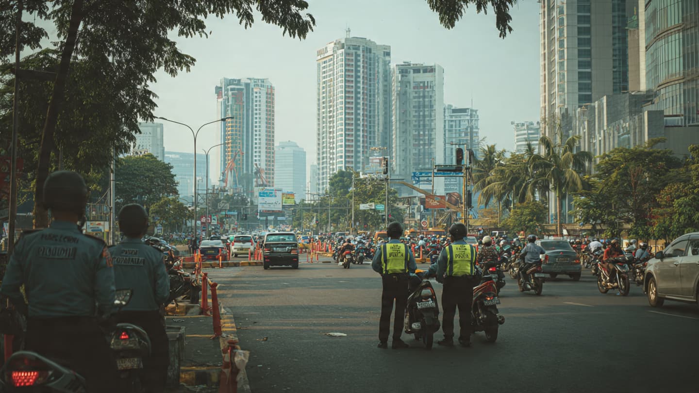 When Jakarta prepares for order, what does road discipline truly mean