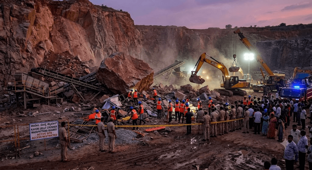 Quarry Disaster: At Least 7 Workers Killed, Six Injured After Massive Boulder Crushes Site
