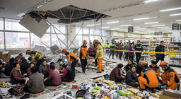 Disaster Strikes Supermarket: Ceiling Collapse Leaves at Least 38 Injured in South Korea
