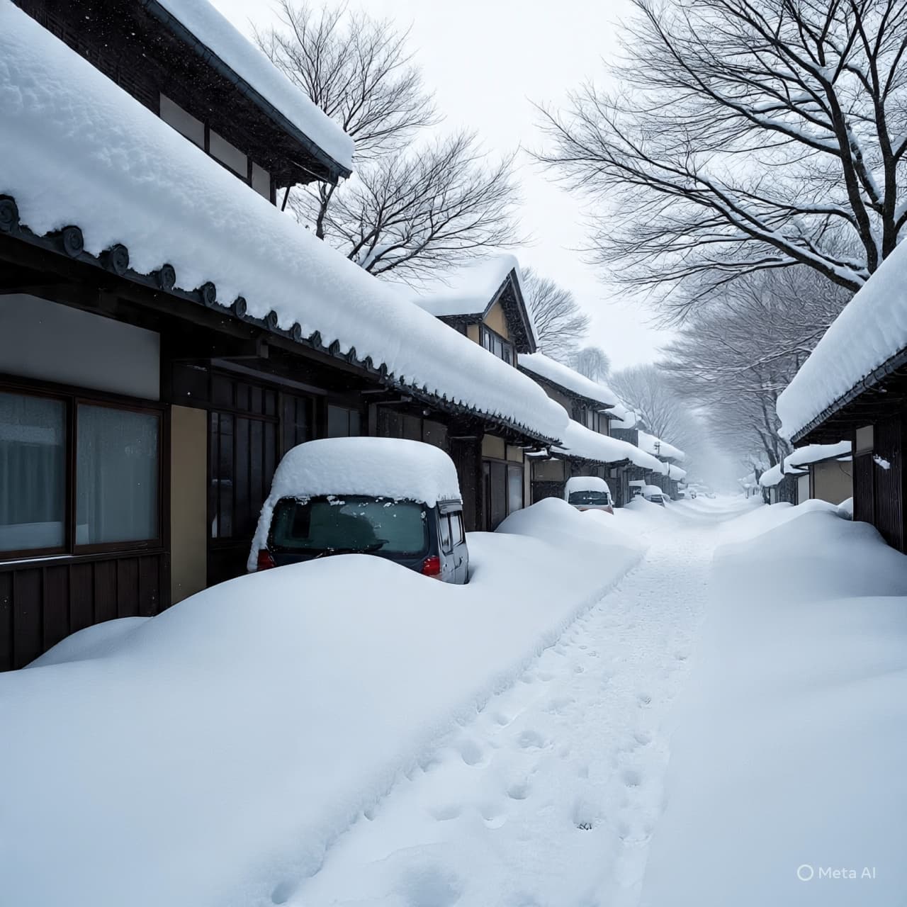 When Snow Becomes a Story: Reflecting on Winter’s Deep White Footsteps
