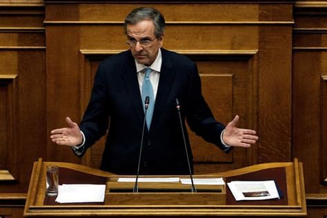 Ex-PM Samaras urges Athens to leverage Israel’s Armenian genocide recognition