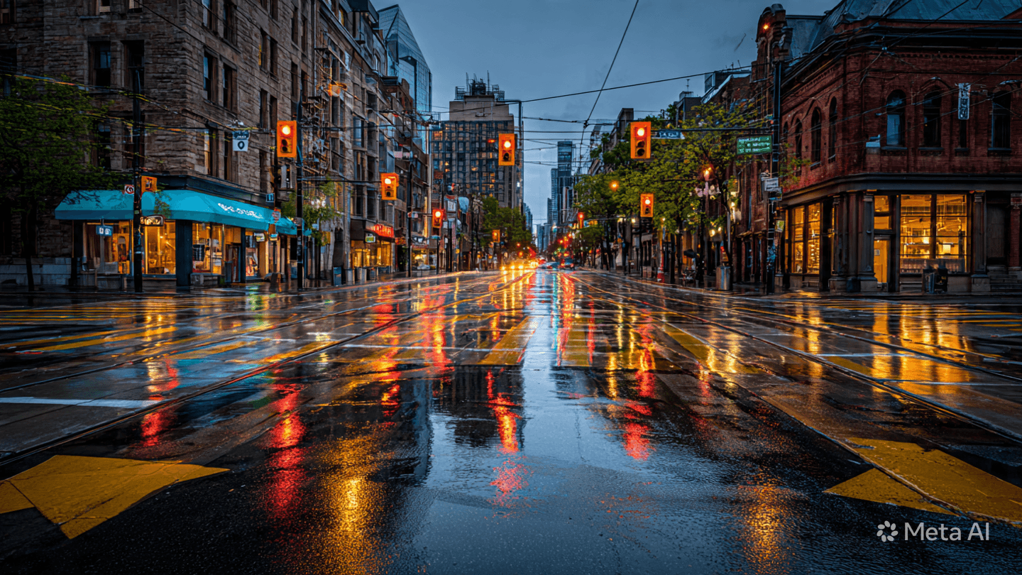 When City Streets Turn Silent: A Reflection on a Life Lost in the Evening Light