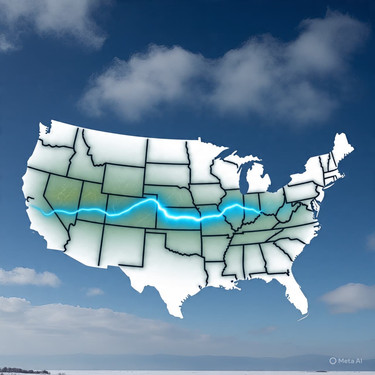 Lines of Ice and Snow: Reading the Storm’s Path Eastward