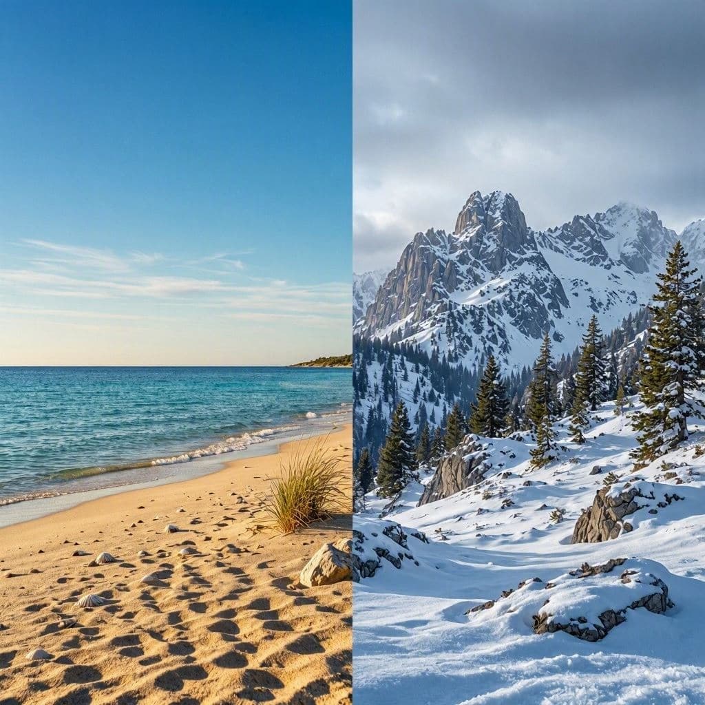 From heat to snow: A weekend of meteorological extremes