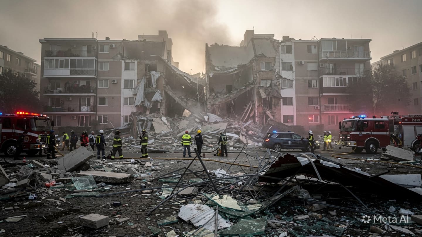 Pecherskyi District Attack: Three Fatalities Confirmed After Targeted Strike Hits Kyiv Residential Building Block