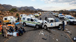 Tragedy on R524: 6 Dead in Violent Head-On Crash Between SAPS Vehicle and Car in Limpopo