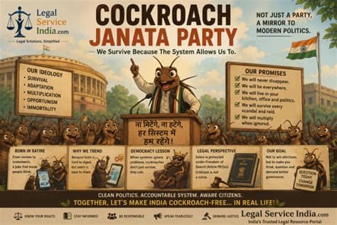 Police Ban Cockroach Janata Party March on India Parliament, Citing Security Ahead of Session