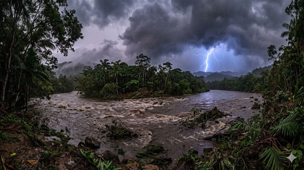 When the Skies Break Over Portland: A Symphony of Thunder and Swollen Banks