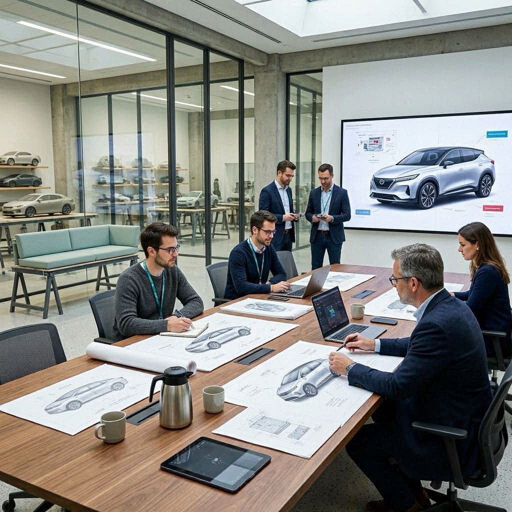 Nissan Slows Along the Electric Road to Reconsider Its Course